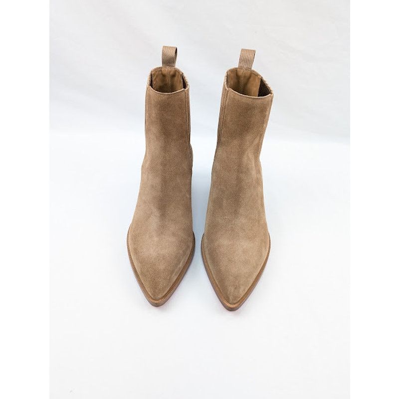 Christian Louboutin o1rshd1 Suede Heel Boots in Brown Size US 9 / EU 42 - 6 Thumbnail