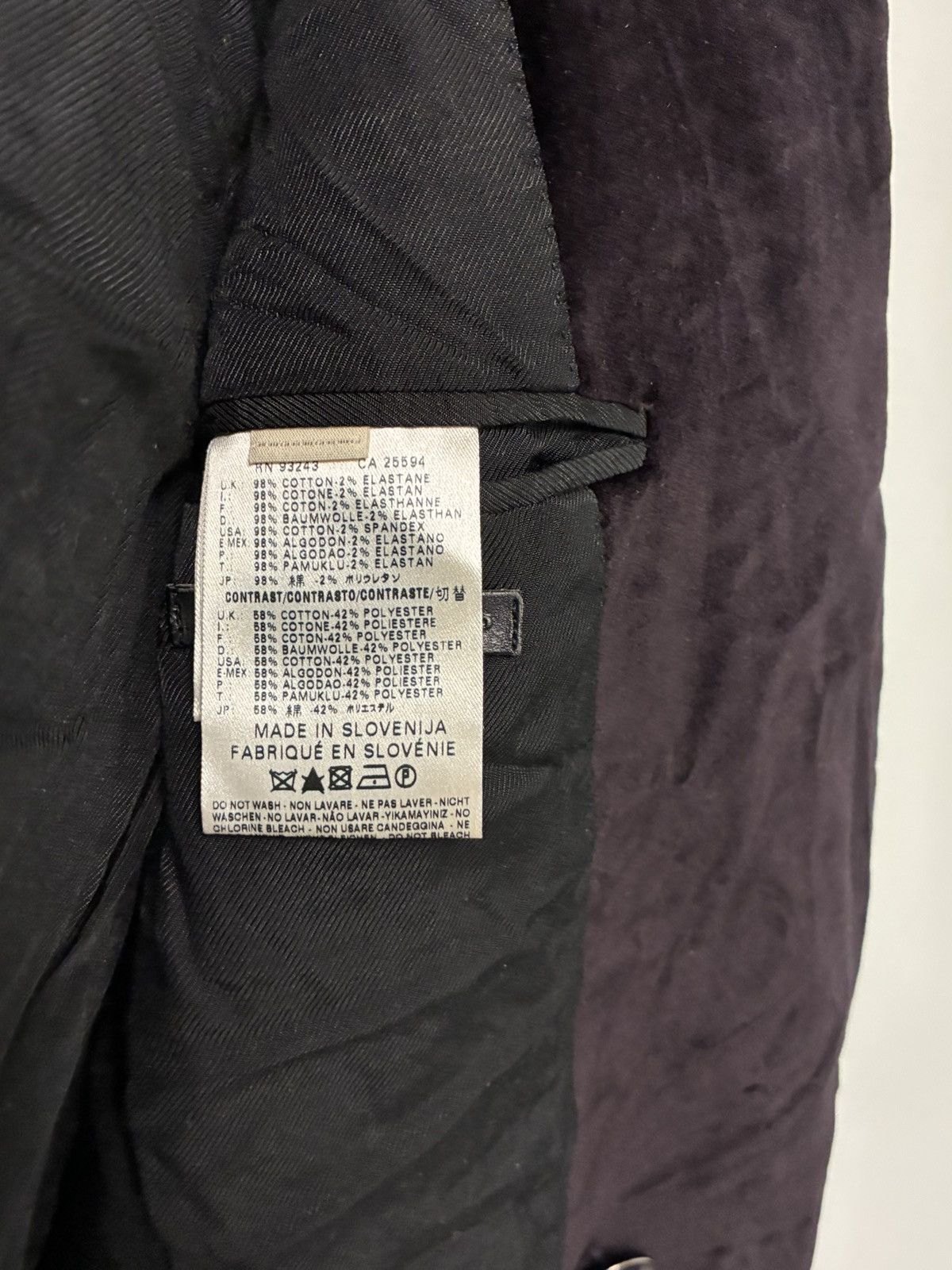 Diesel Crushed velvet jacket EU 50 USA 40 Size US M / EU 48-50 / 2 - 8 Thumbnail
