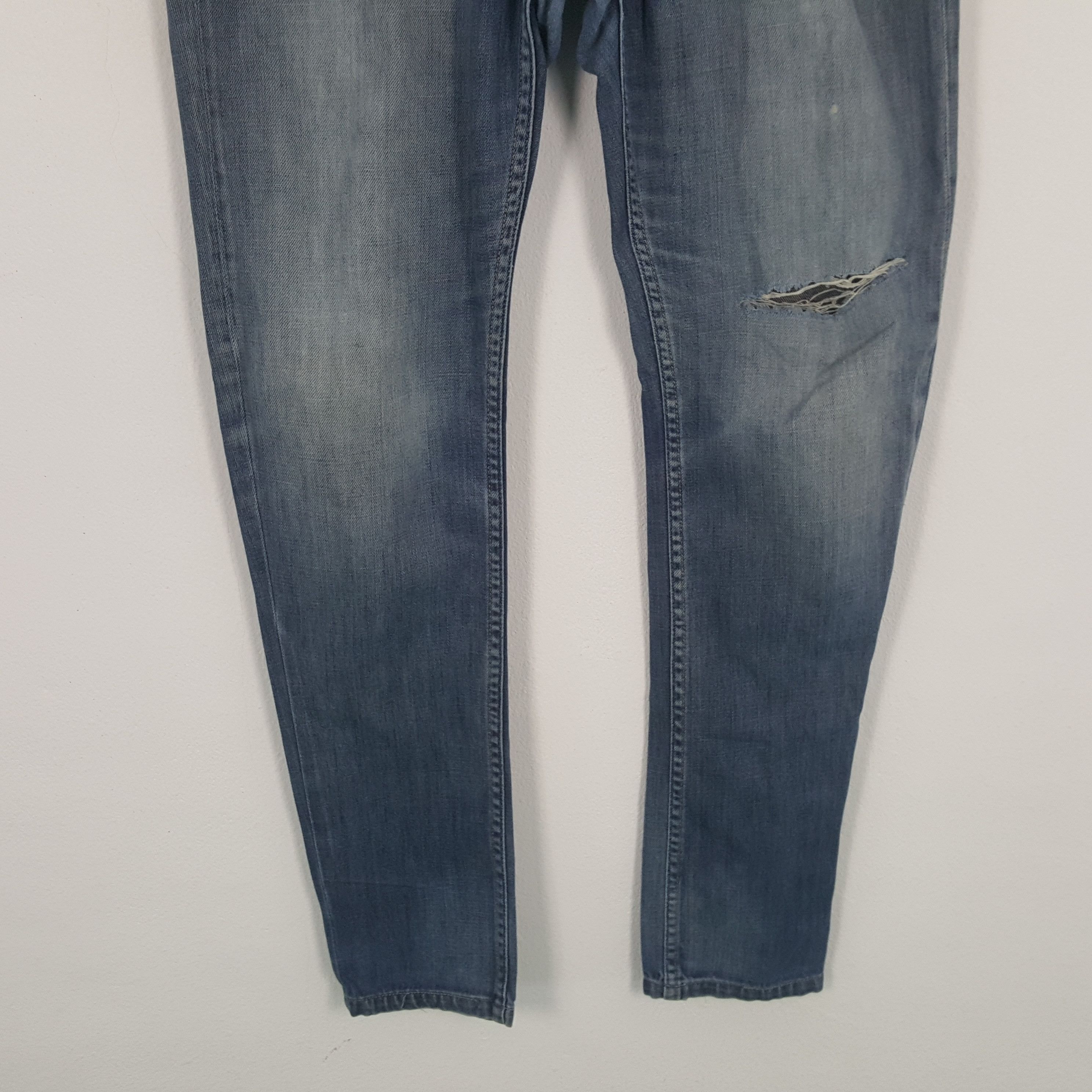 Stussy × Vintage STUSSY Streetwear Custom Art Logo Style Jeans Size US 35 - 6 Thumbnail