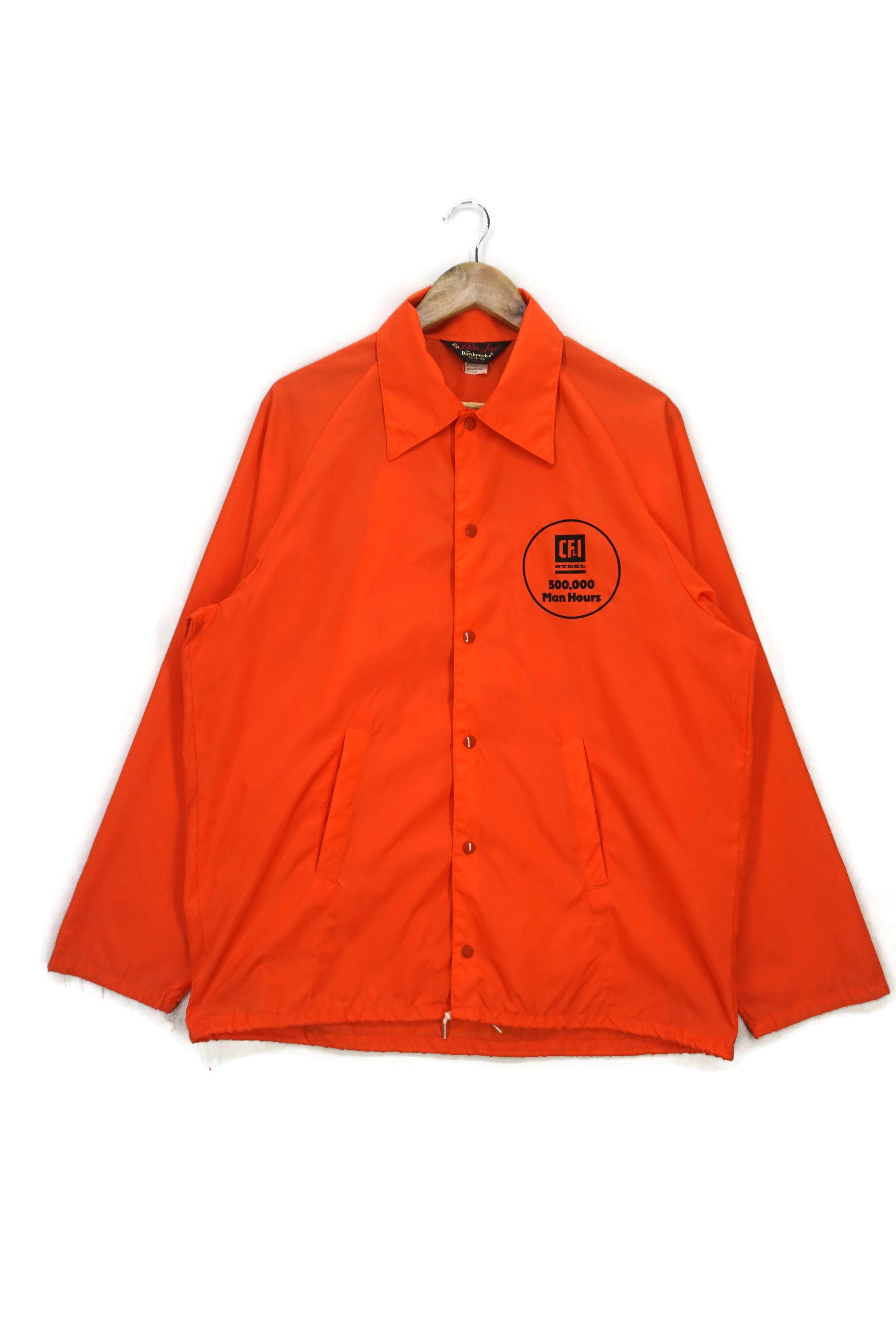 Dunbrooke Pla-Jac Jacket SFI Steel Safety Snap Front Windbreaker Size US L / EU 52-54 / 3 - 2 Thumbnail