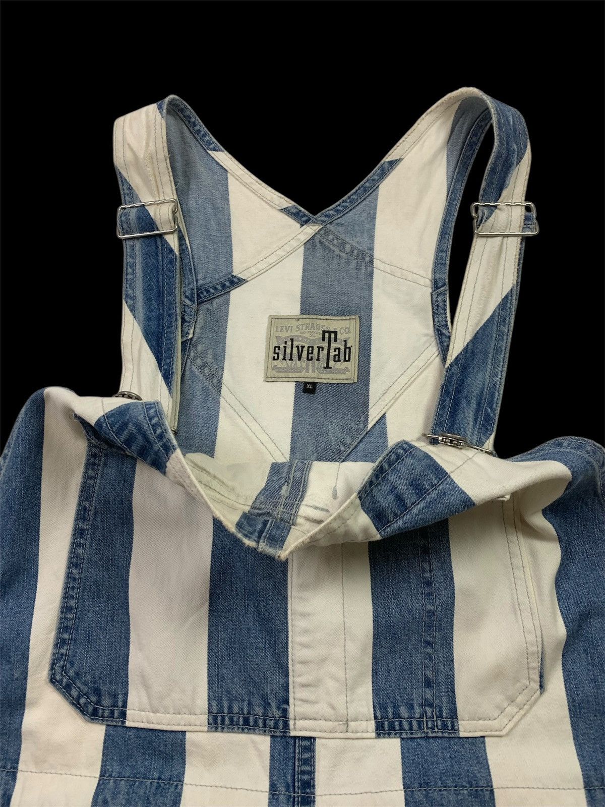 Levi's × Levi's Vintage Clothing × Vintage Overall Levis silvertab striped size XL Size US 40 / EU 56 - 6 Thumbnail