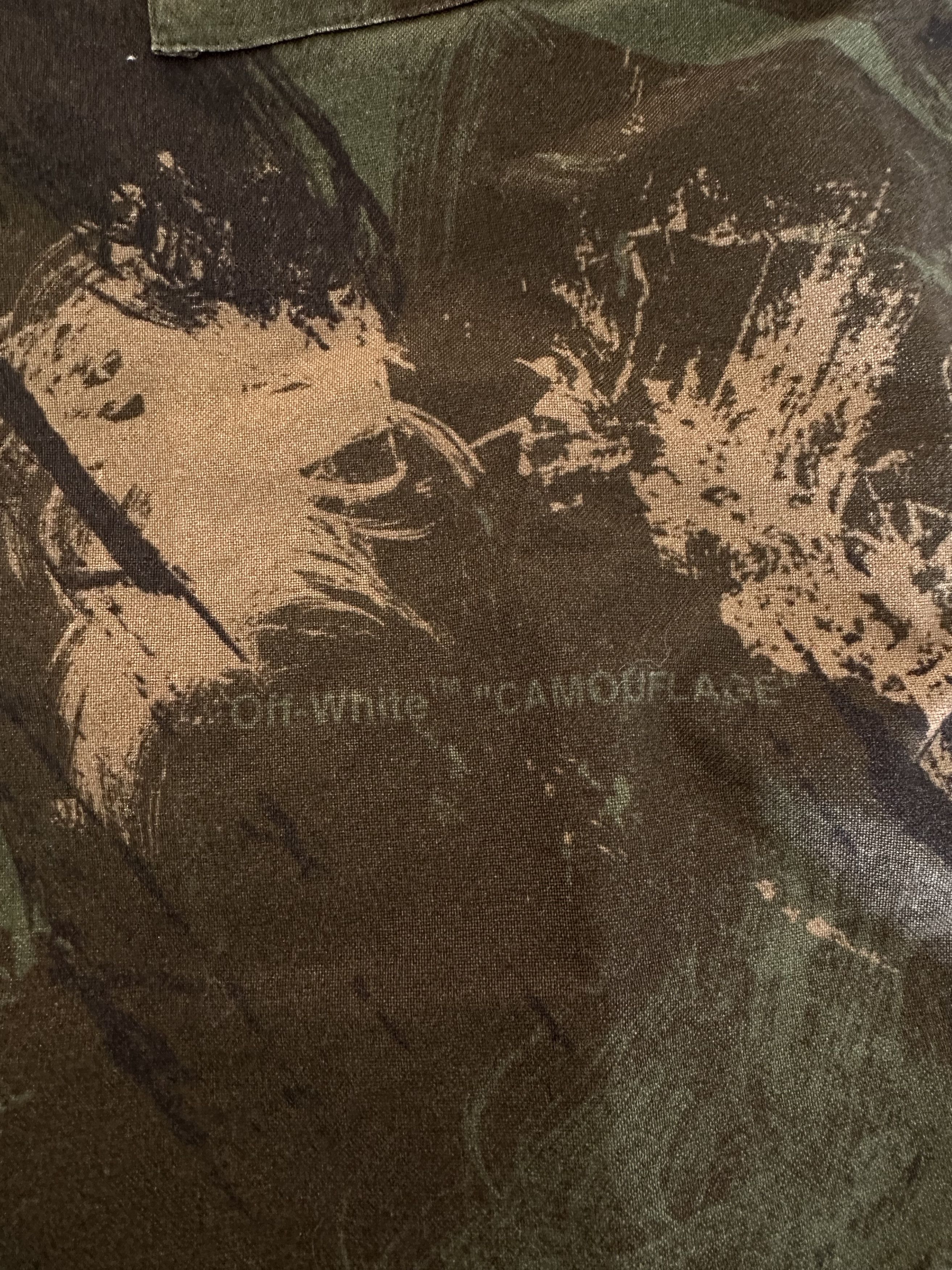 Off-White Off-White Incompiuto Camp Collar Shirt Size US S / EU 44-46 / 1 - 5 Thumbnail