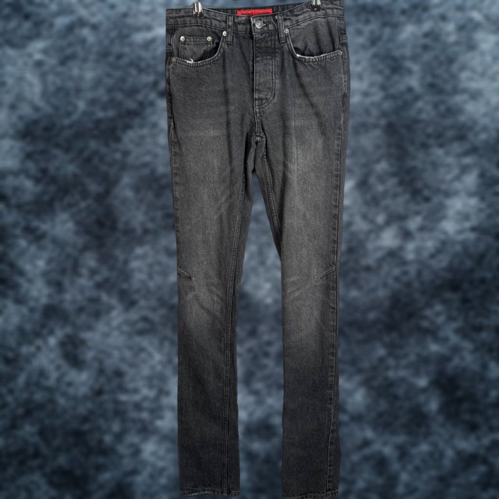 Jaded London VINTAGE Jaded London Black Skinny Fit Denim Jeans Womens 28 Cotton Size 28" / US 6 / IT 42 - 1 Thumbnail