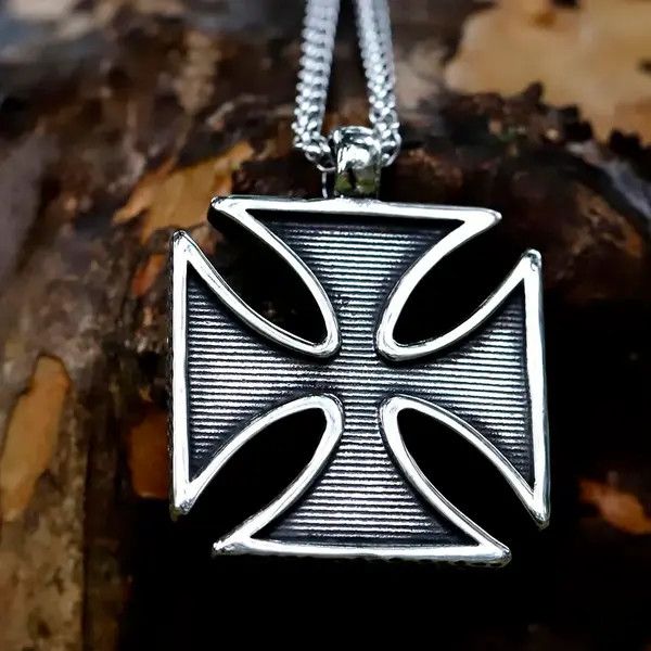 Jewelry cross skull Pendant Necklace Size ONE SIZE - 4 Thumbnail