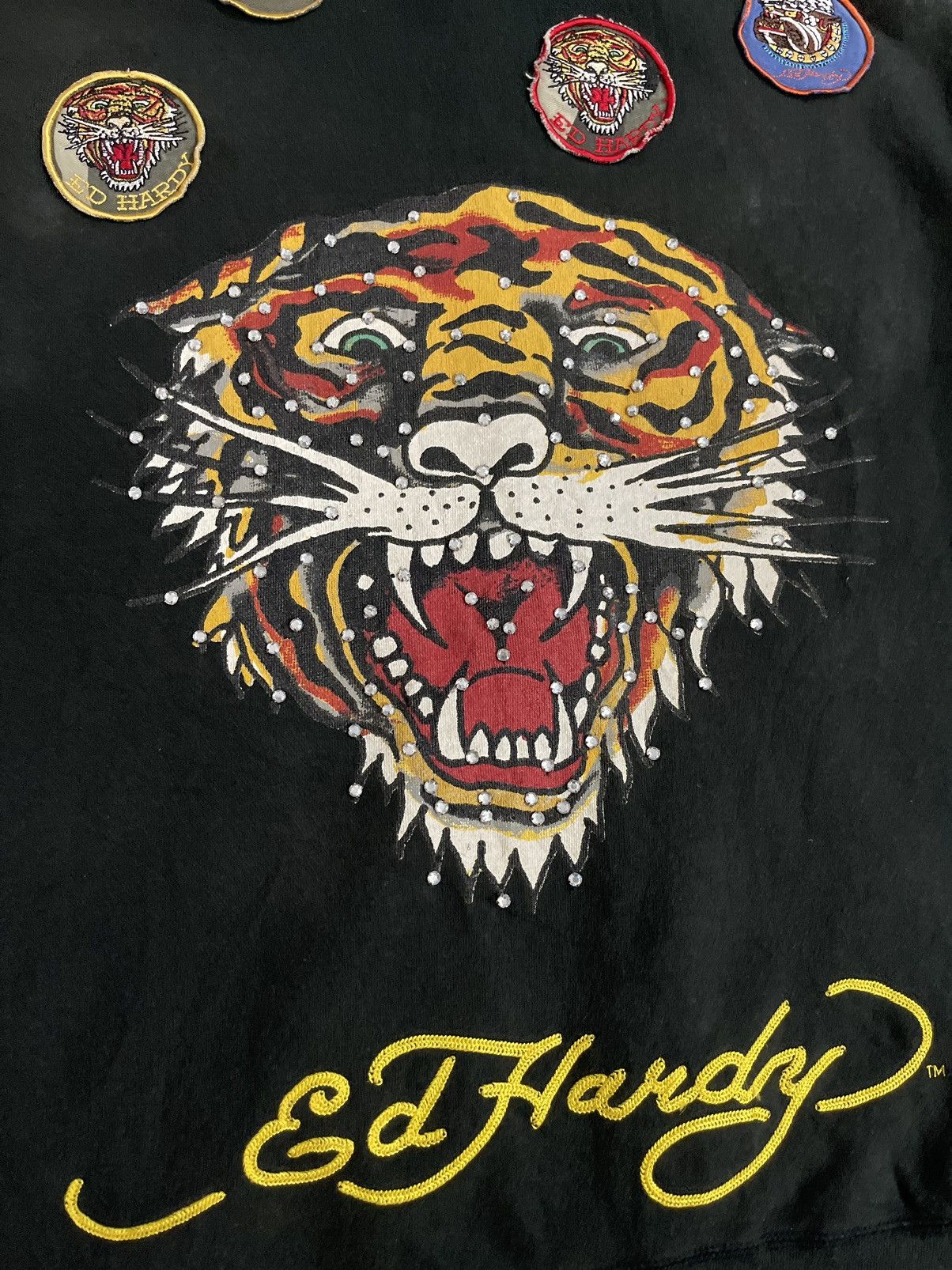 Christian Audigier Vintage Ed Hardy Zipper Hoodie Jacket Size US M / EU 48-50 / 2 - 9 Thumbnail