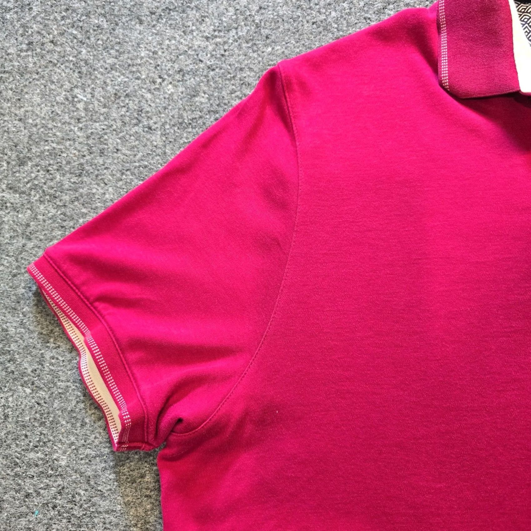 Ted Baker Ted Baker Shirt Polo Mens XL Red Short Sleeve Pocket Casual Preppy Size US XL / EU 56 / 4 - 4 Thumbnail