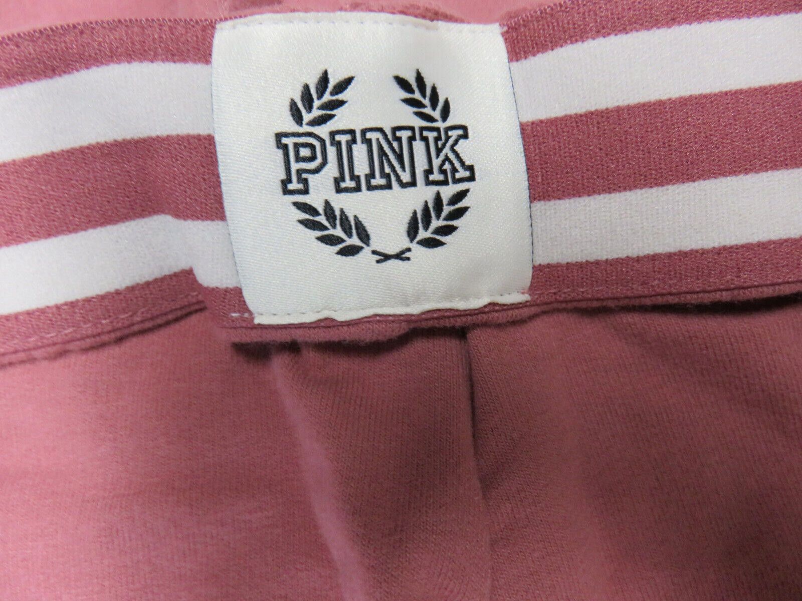 Designer Victoria's Secret PINK Sweatpants Pink Size Medium NEW Size 32" / US 10 / IT 46 - 2 Thumbnail