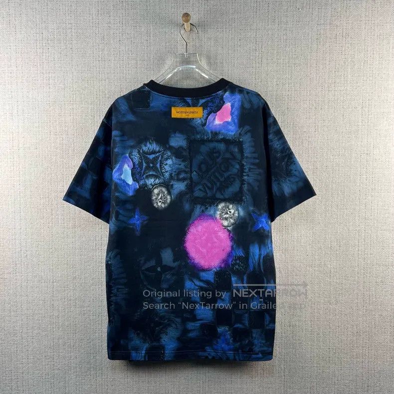Louis Vuitton Louis Vuitton size 4l Digital printed round neck casual sho Size US M / EU 48-50 / 2 - 3 Thumbnail