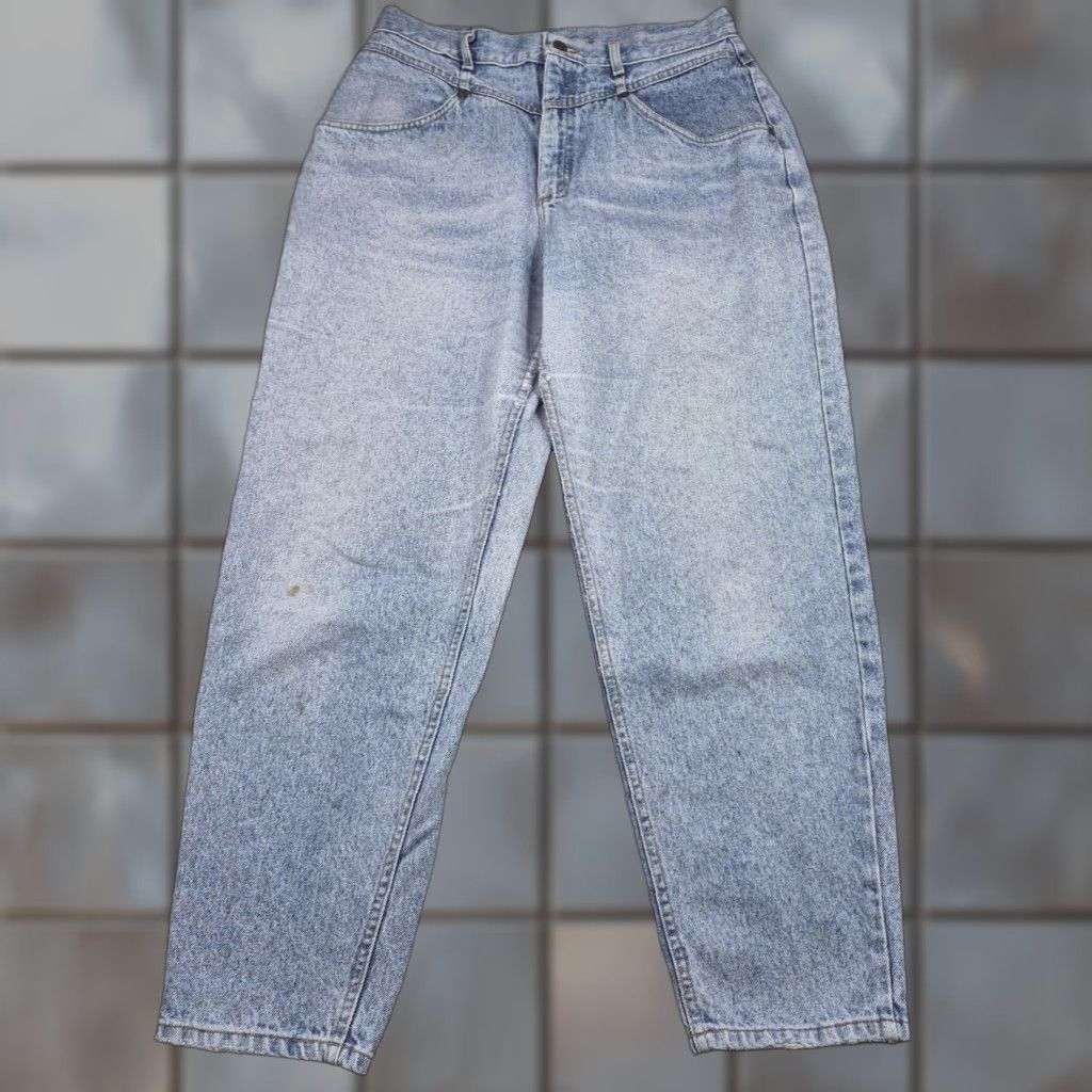 Vintage VTG L.L.Bean Jeans Womens 30x30 High Waist Tapered Denim 80s 90s USA Made Jeans Size 30" / US 8 / IT 44 - 1 Thumbnail