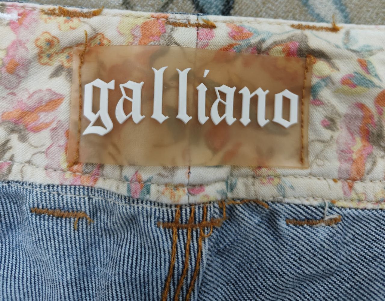 John Galliano Galliano Crop Denim Size 27" / US 4 / IT 40 - 6 Thumbnail
