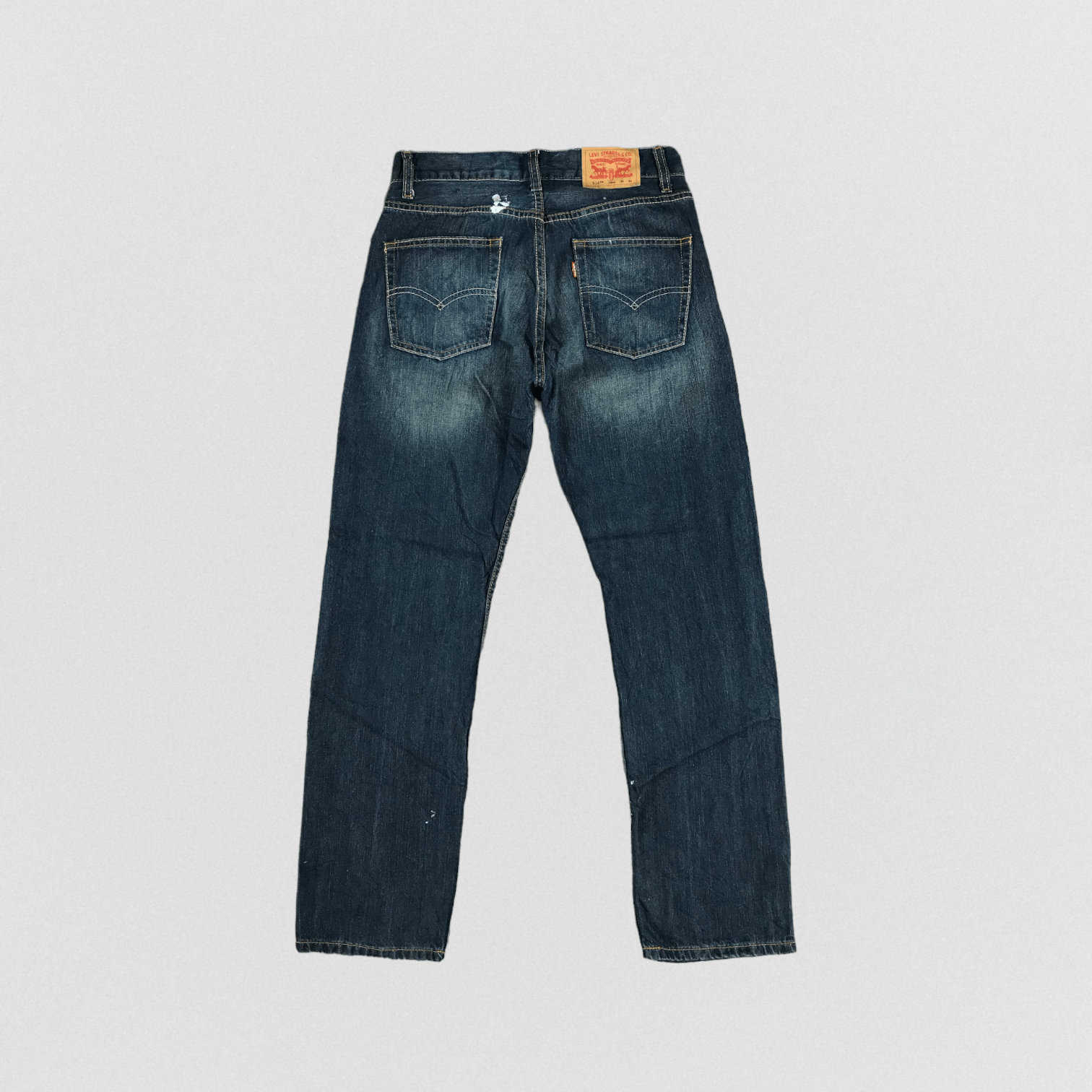 Vintage Blue Wash Levis 514 Jeans-JM3073