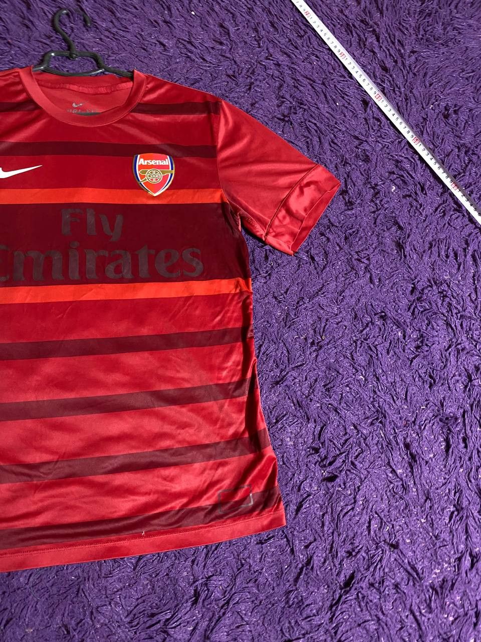 Nike × Vintage Vintage Nike Arsenal 97-99 Jersey T-Shirt Size US S / EU 44-46 / 1 - 12 Thumbnail