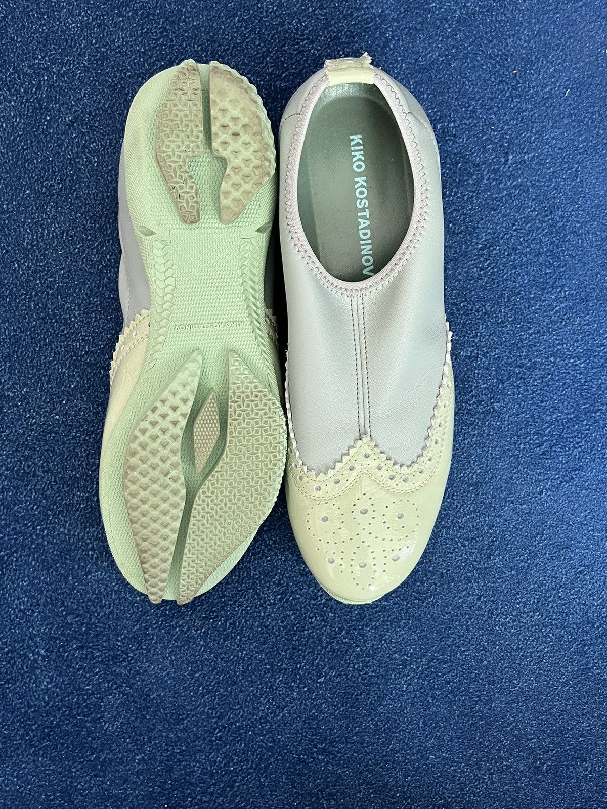 Kiko Kostadinov Kiko Kostadinov Teal Sonia Slip On Size US 8 / IT 38 - 4 Thumbnail