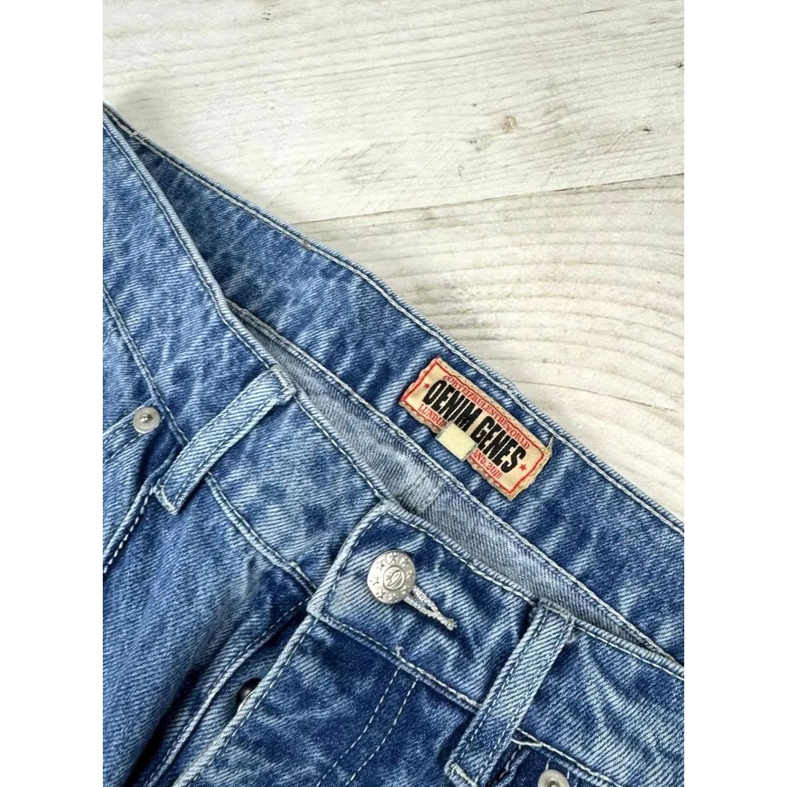 Corteiz Corteiz C Star Jeans Men Size 34 Blue Jeans Mens 34 Waist 34 Inseam 34in 8.86in Knee 9.84in Front Rise Knee 12.2in Waist 17.72in 45cm 88cm 25cm 34cm Size US 34 / EU 50 - 4 Thumbnail