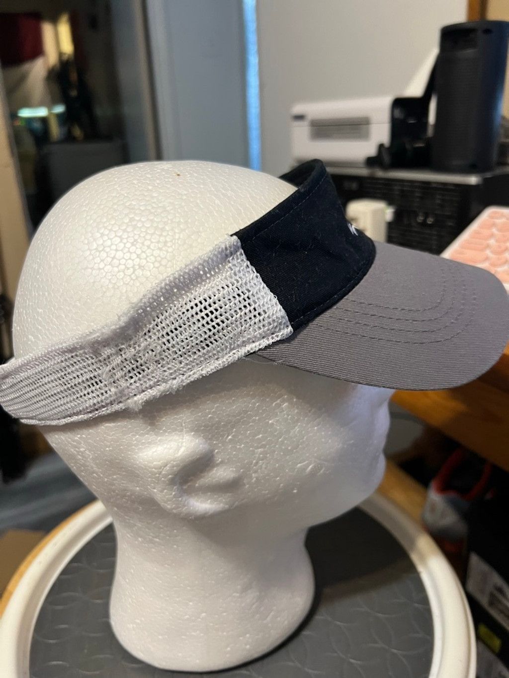 Other Men's Captivating Gray & Black Southern Miss Visor One Size Size ONE SIZE - 4 Thumbnail