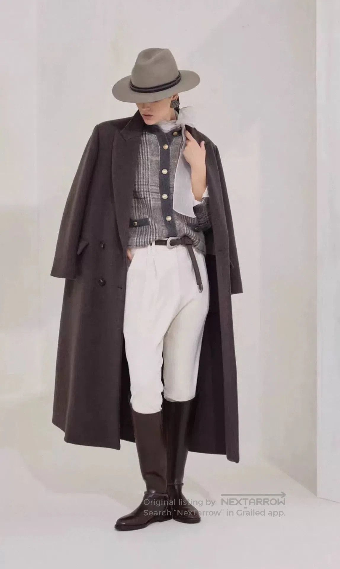 Brunello Cucinelli Brunello Cucinelli Women's Collar Coat. Size S / US 4 / IT 40 - 2 Thumbnail