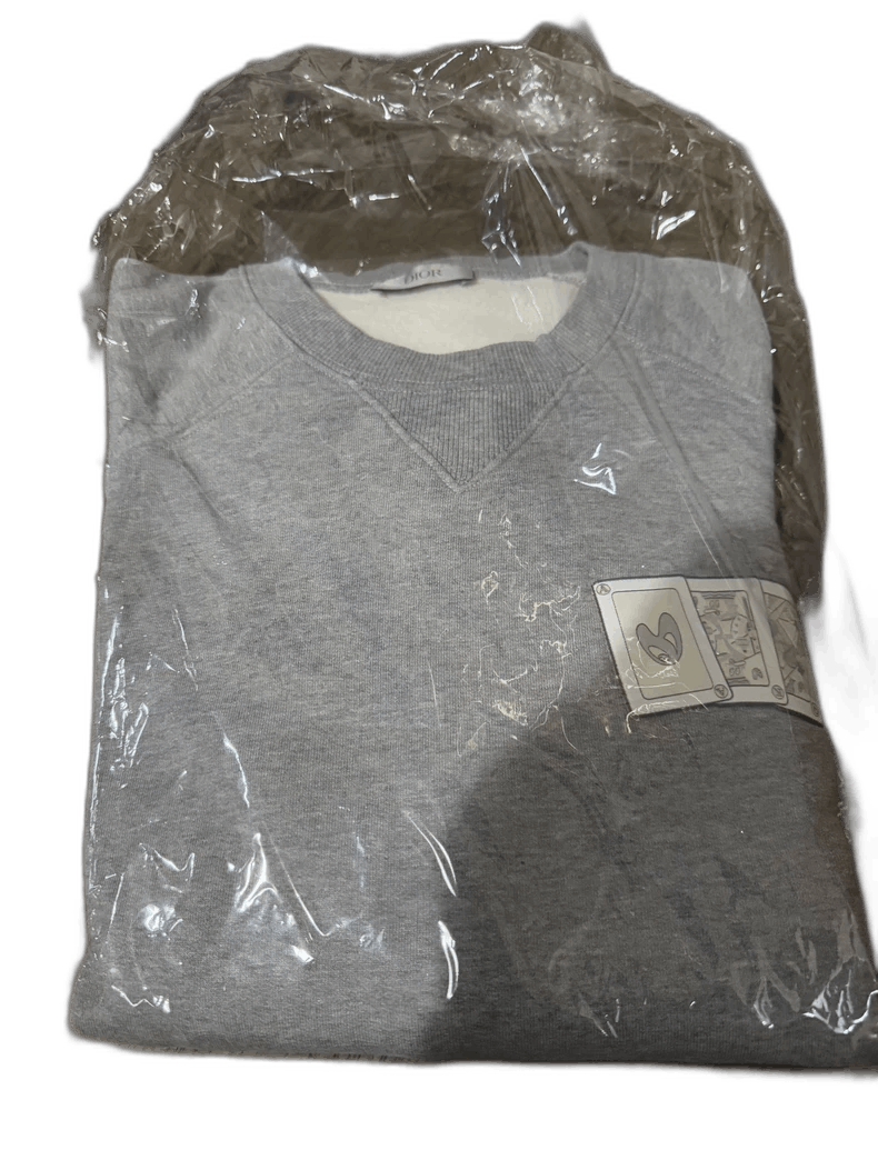Dior Dior Gray Sweatshirt Unisex Size XL Size US XL / EU 56 / 4 - 1 Thumbnail