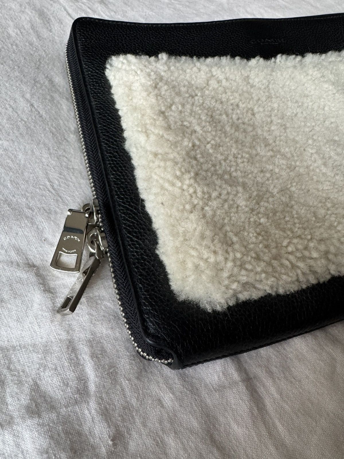 Coach Coach shearling portfolio clutch Size ONE SIZE - 3 Thumbnail