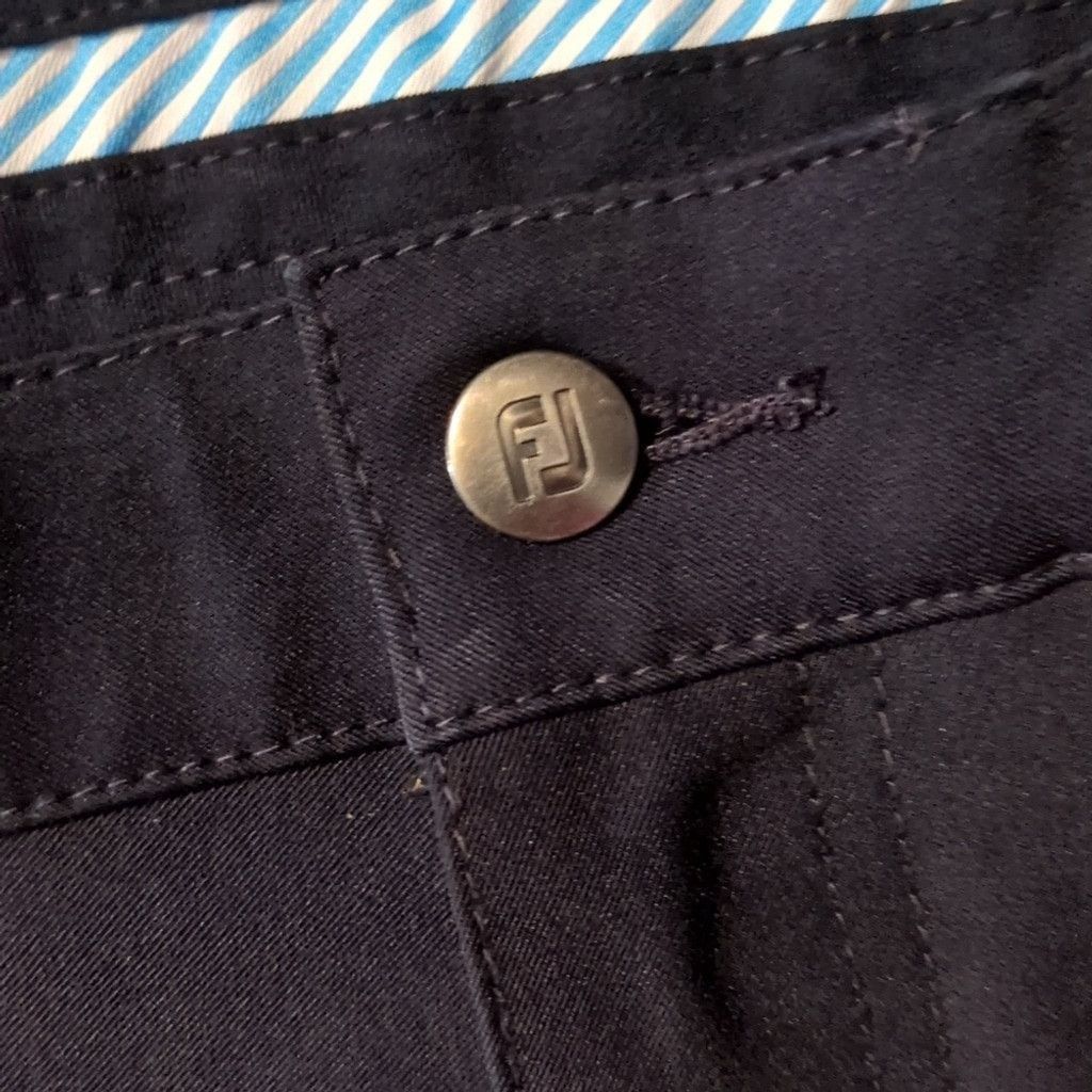 Footjoy Footjoy Navy Blue Golf Pants Size 34/32 Size US 34 / EU 50 - 2 Thumbnail