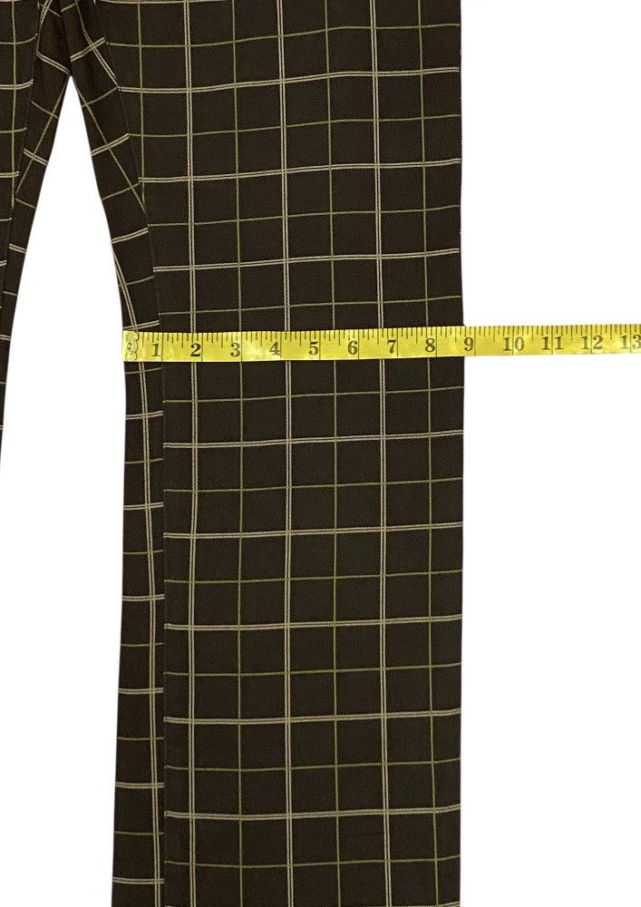 Japanese Brand PPFM Side Pocket Plaid Cargo Trousers Size 28" / US 6 / IT 42 - 16 Thumbnail