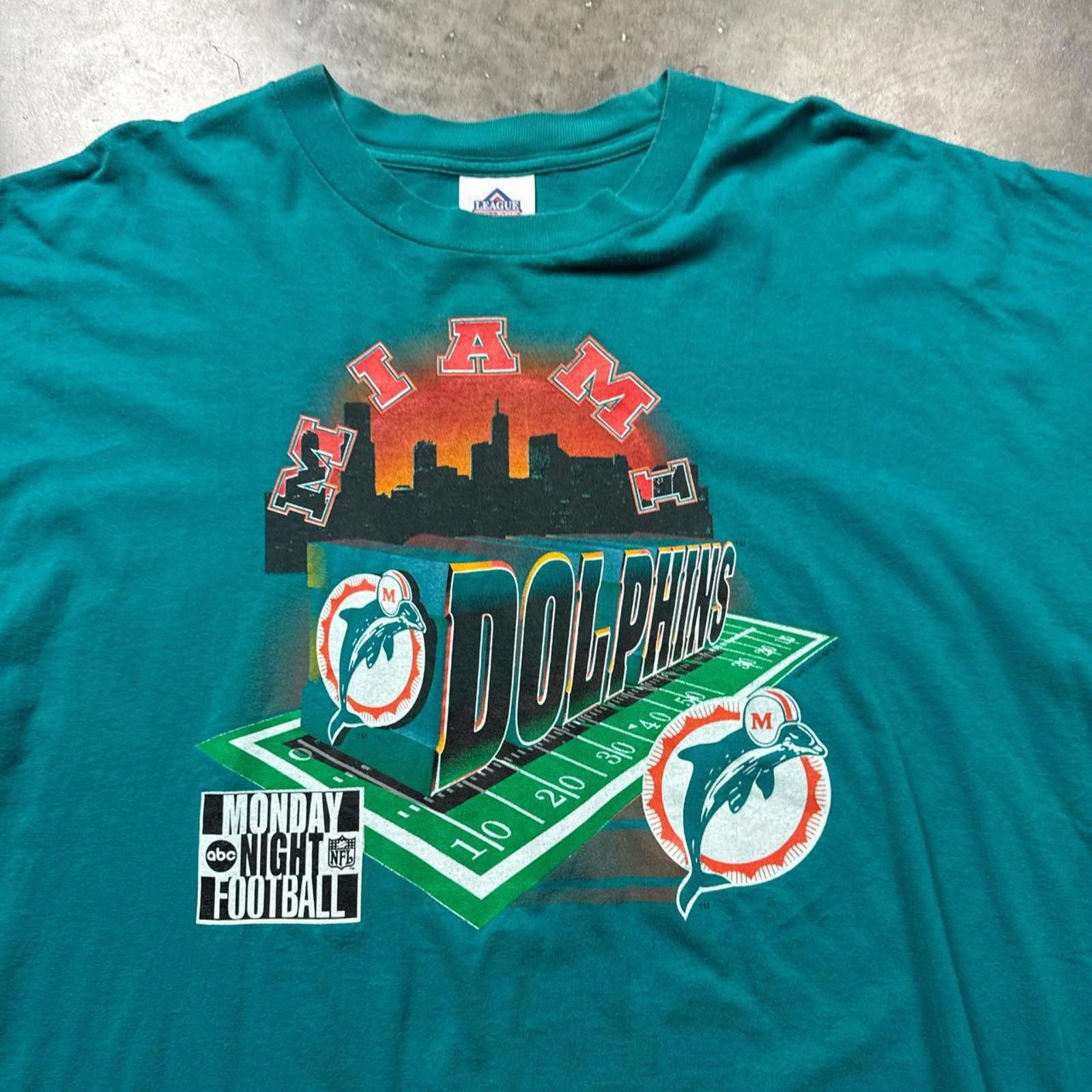 NFL Miami Dolphins Football 1995 League Leader T-shirt Size US XL / EU 56 / 4 - 3 Thumbnail