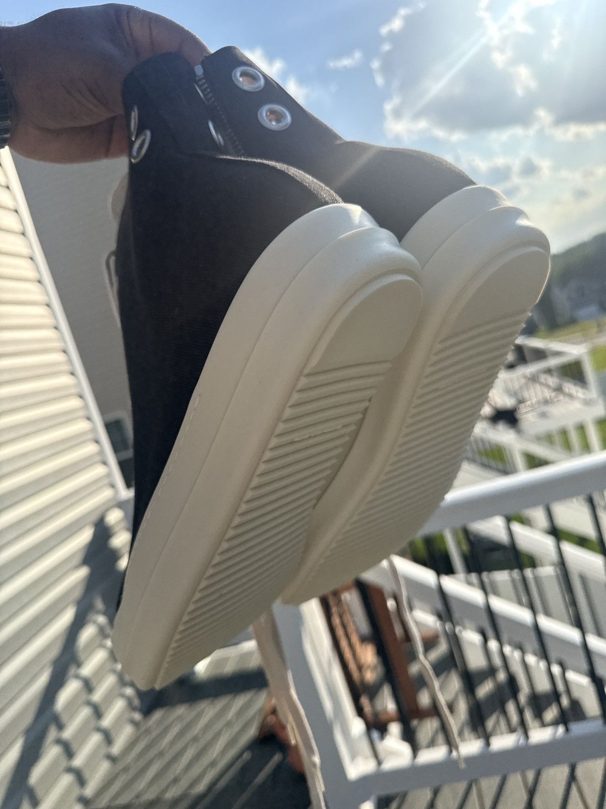 Rick Owens Rick Owen DRK Shadow Size US 13 / EU 46 - 5 Thumbnail