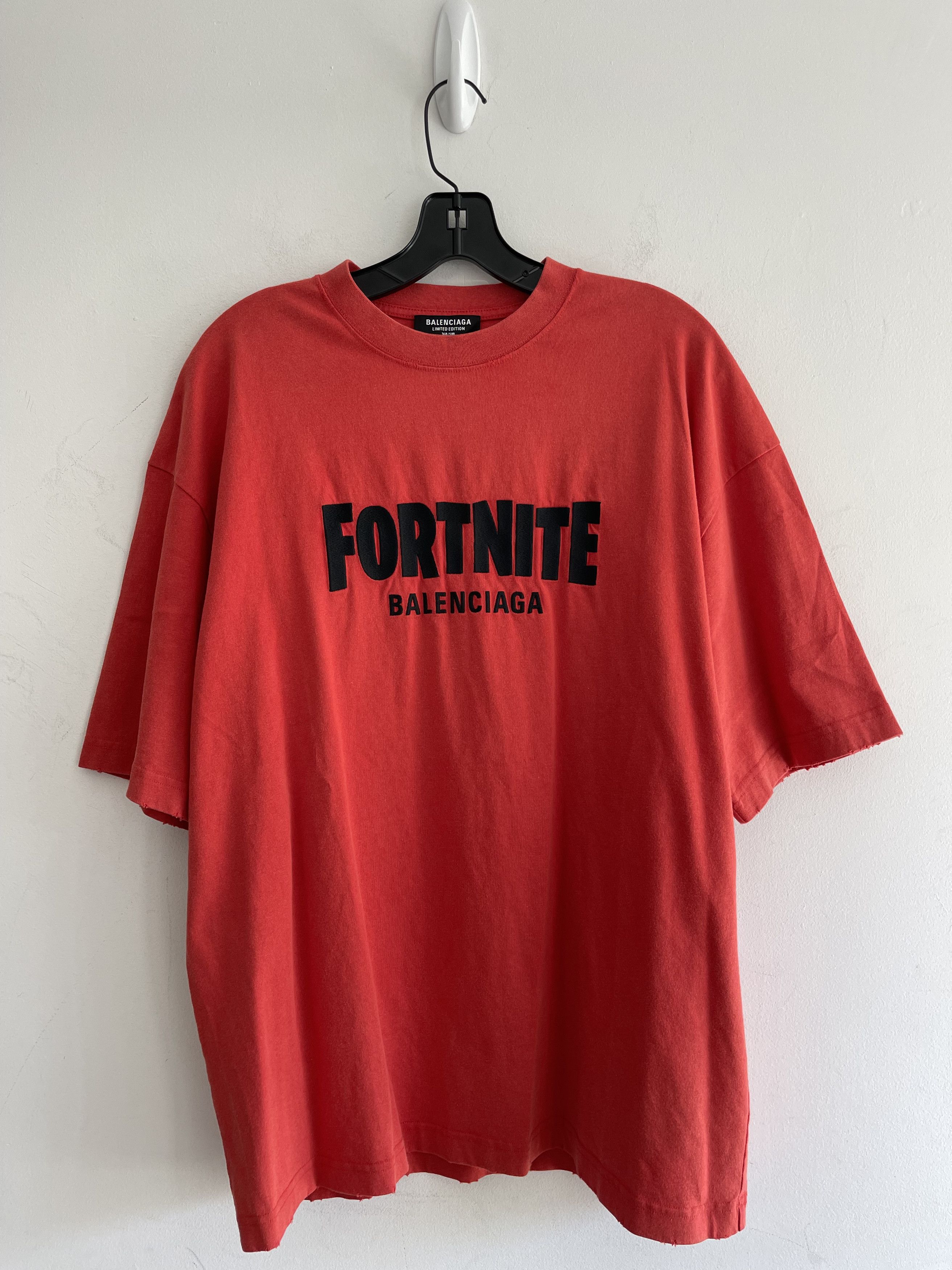 Balenciaga New Limited Numbered Edition Fortnite Tee 360 / 500 (S) | Grailed