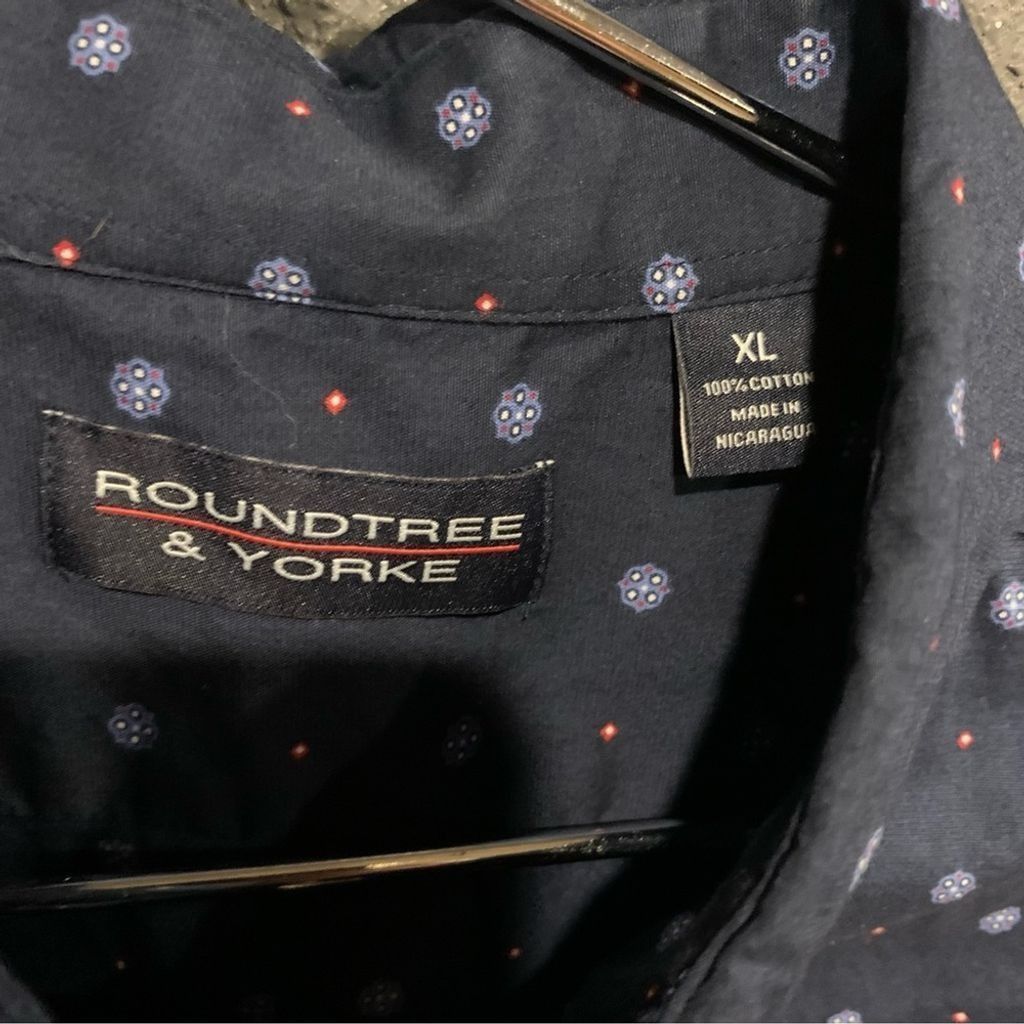 Roundtree & Yorke Men’s Roundtree & Yorke Dress Shirt Size US XL / EU 56 / 4 - 4 Thumbnail