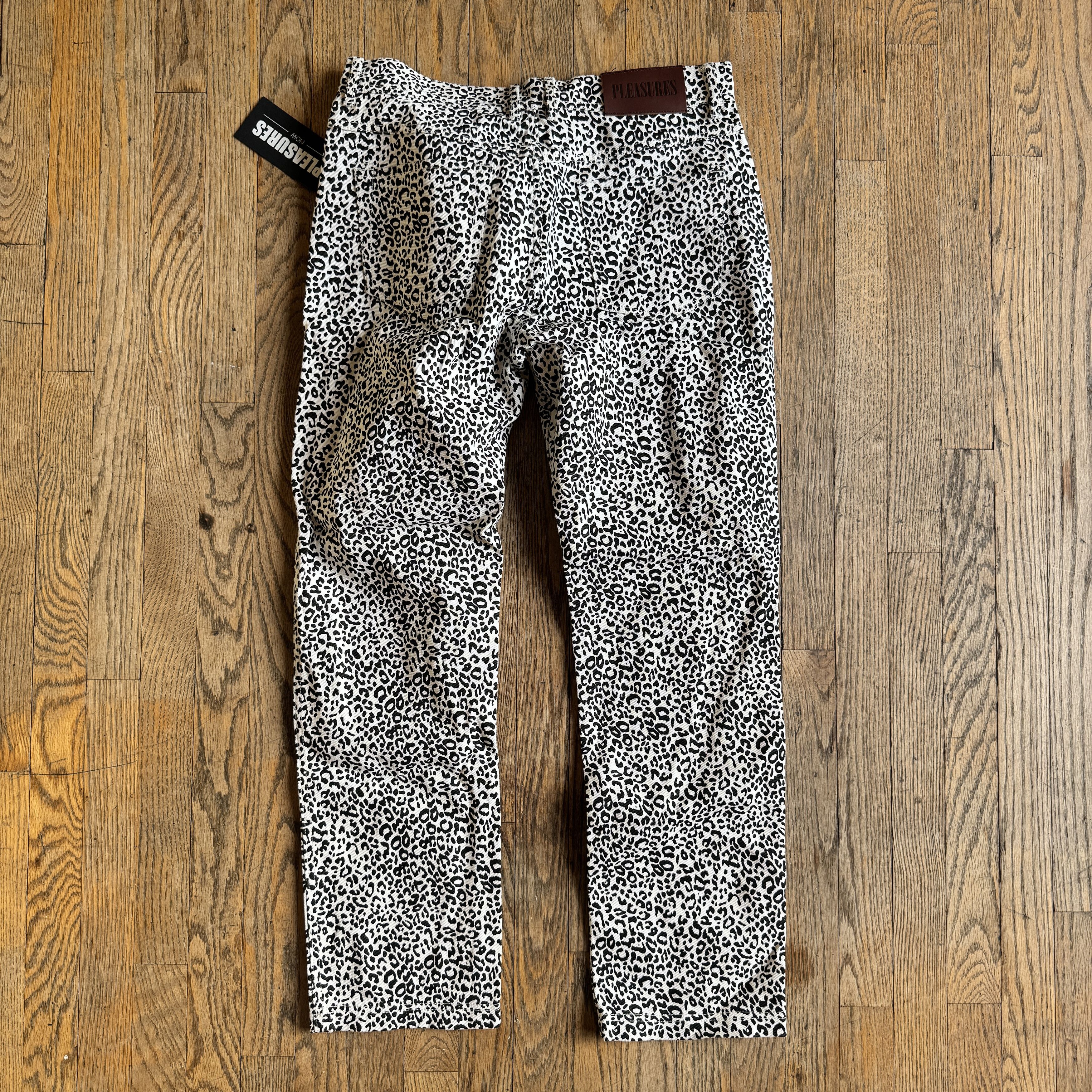 Pleasures Pleasures CRYSTAL CHEETAH DENIM PANT Size US 32 / EU 48 - 10 Thumbnail