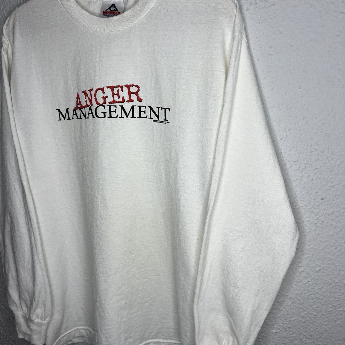 Star Of Hollywood Vintage 2003 Anger Management Promo Movie Tshirt 00s AAA Size US L / EU 52-54 / 3 - 3 Thumbnail