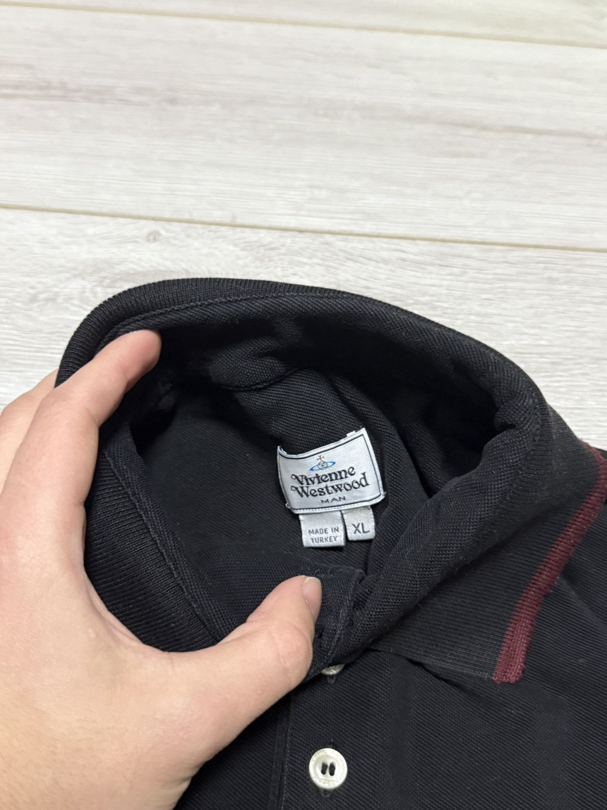 Vivienne Westwood Vivienne Westwood polo tee shirt orb Size US XL / EU 56 / 4 - 4 Thumbnail