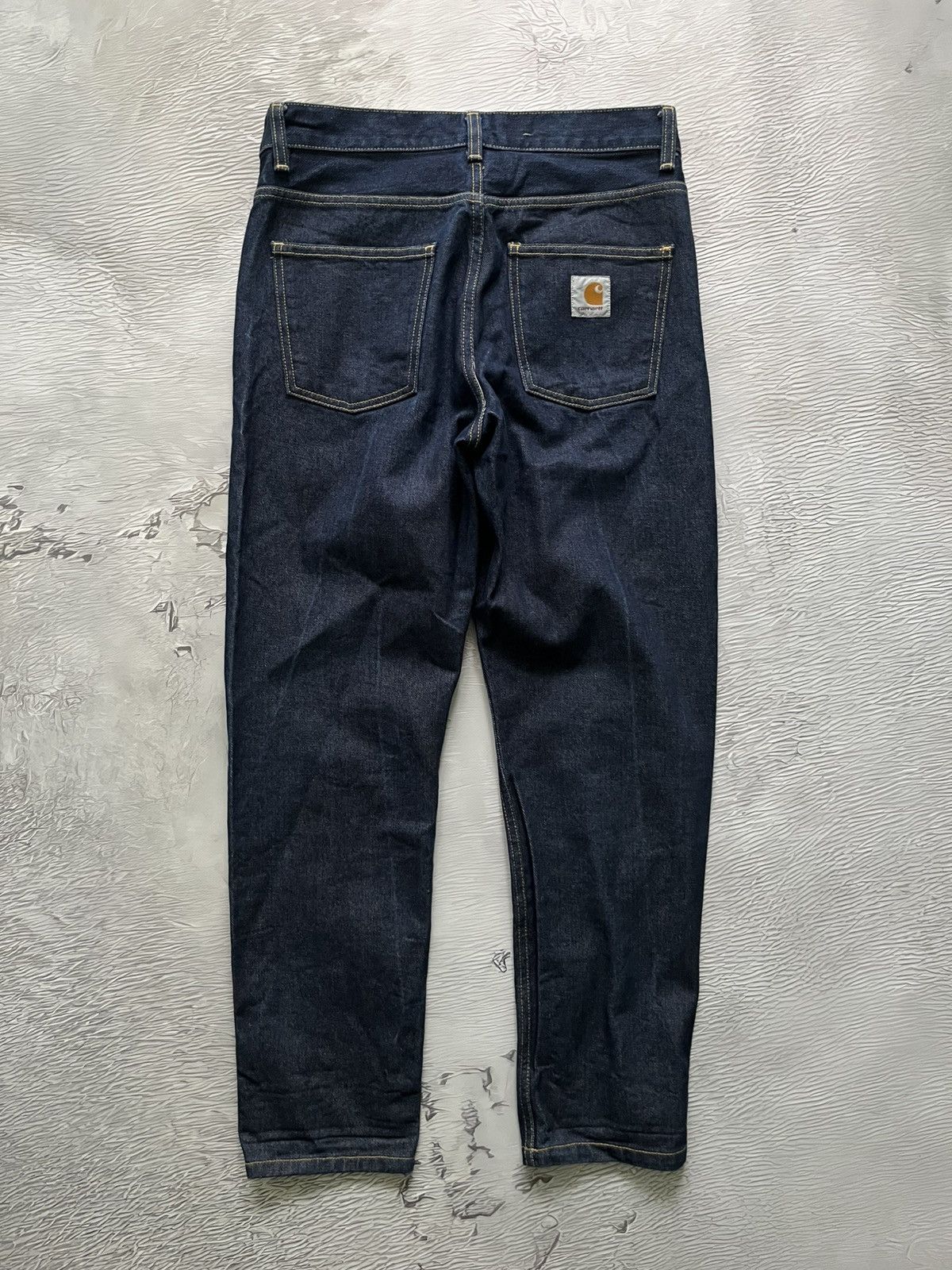 Carhartt Wip Carhartt Wip Logo Vintage Jeans Blue Streetwear Size US 29 - 2 Thumbnail