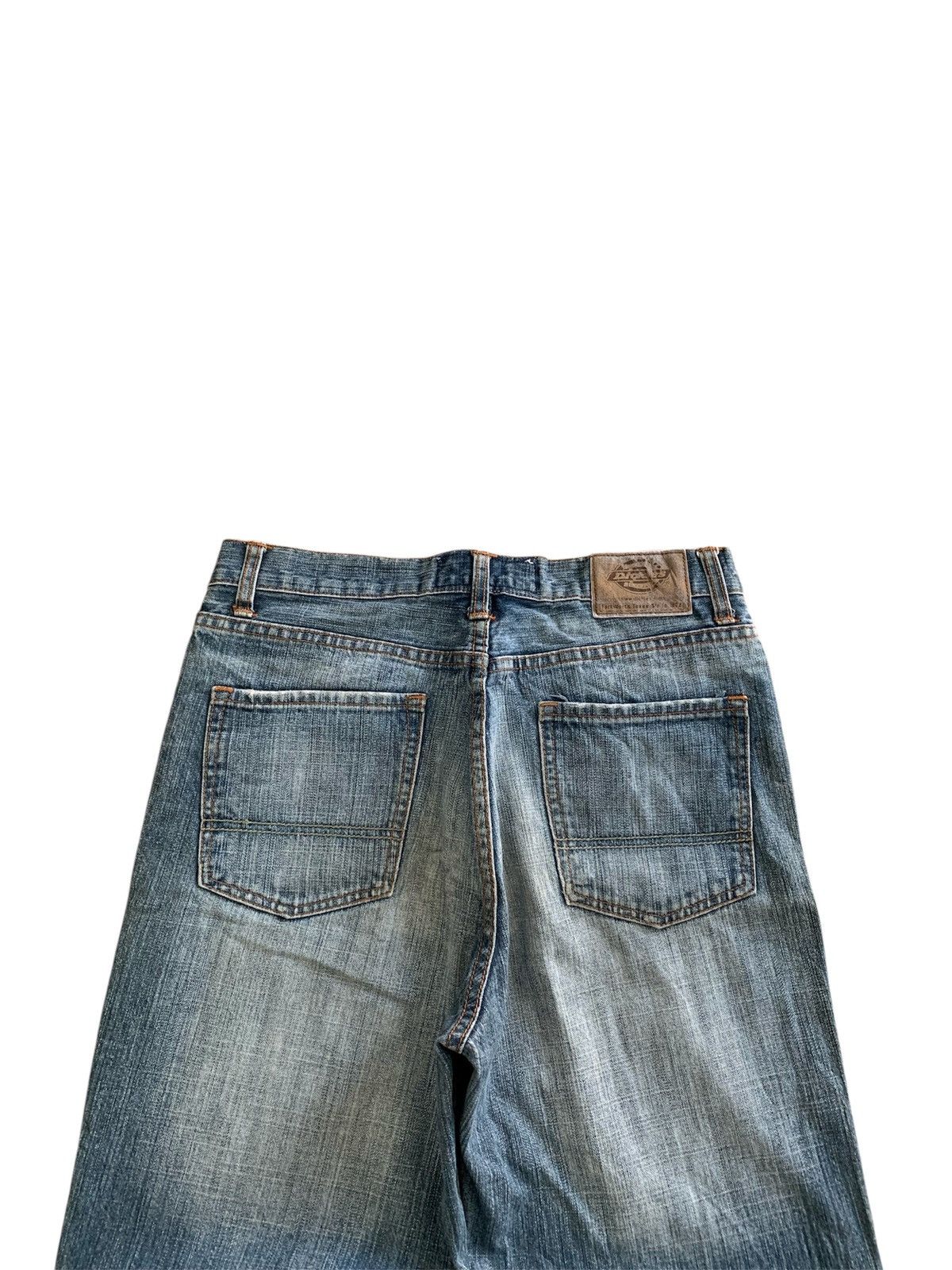 Vintage Vintage Dickies Reguler Faded Blue Jeans Size US 30 / EU 46 - 4 Thumbnail