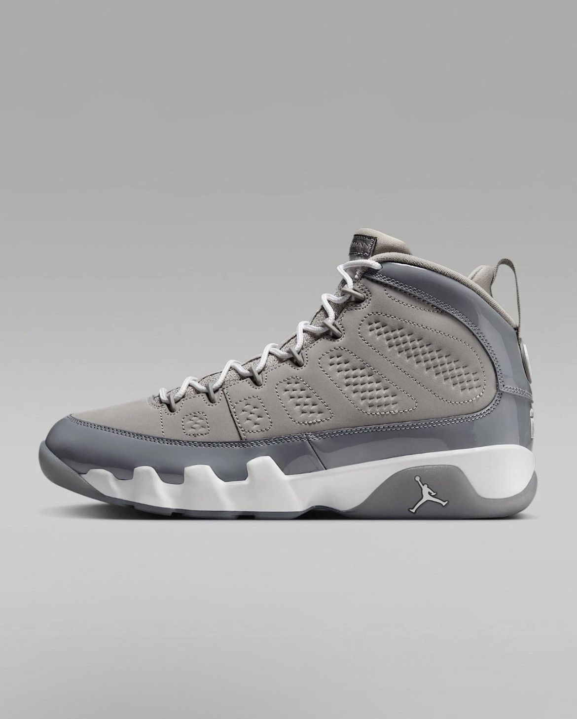 Jordan Brand Nike Air Jordan 9 Cool Grey (HV4794-011) Mens Size 6.5 / 8W Size US 6.5 / EU 39-40 - 2 Thumbnail