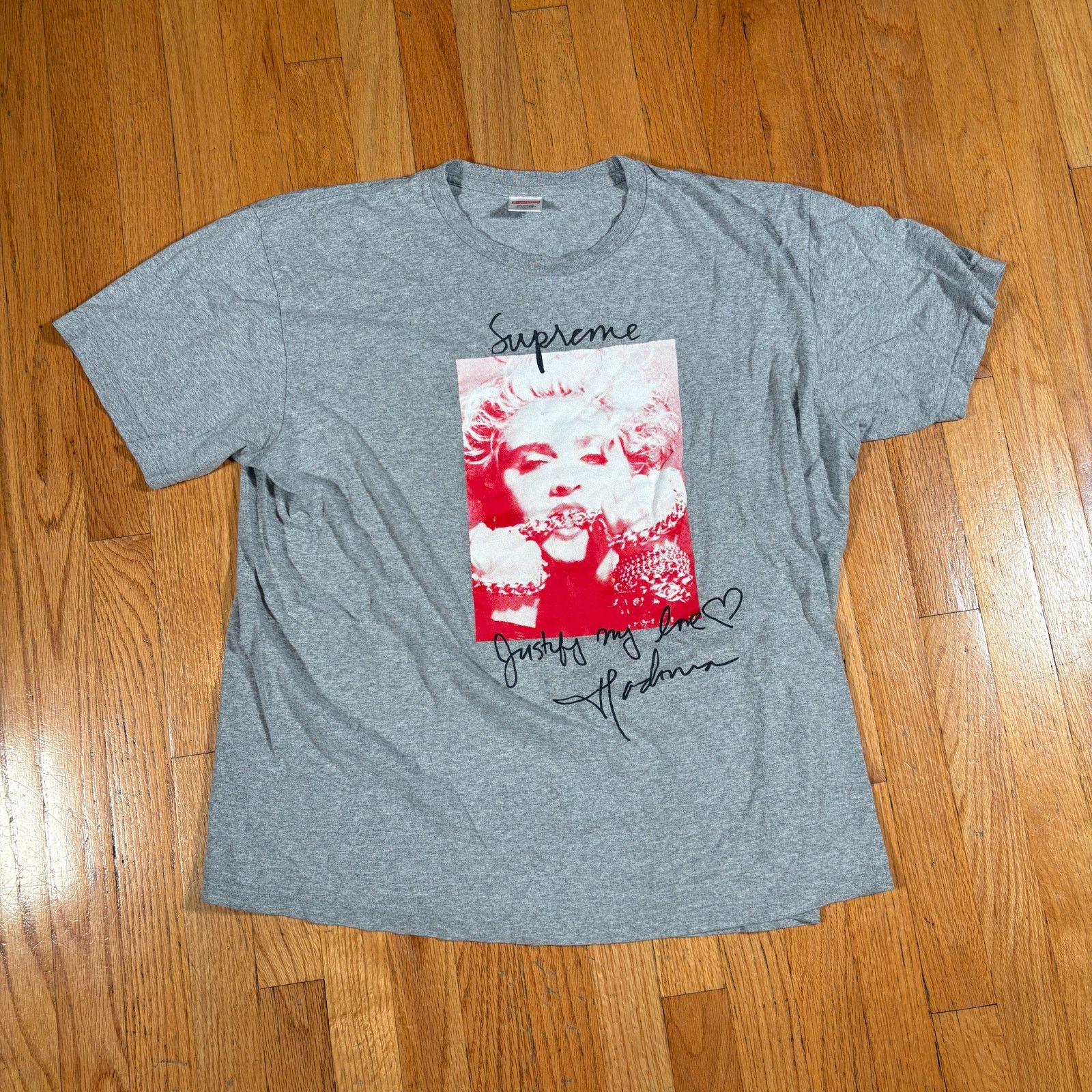 Supreme Madonna Tee Black Mサイズ Supreme Maradona Tee Black Size XL SS24 T-Shirt BRAND NEW