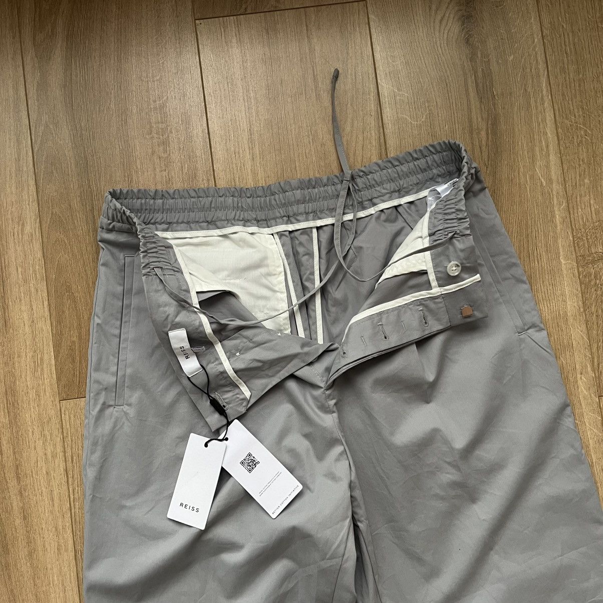 Reiss NWT Reiss Ramsay Pleat Front Tapered Trousers Size US 32 / EU 48 - 6 Thumbnail