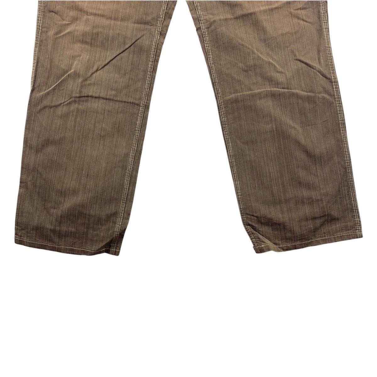 Supreme × Vintage Vintage SUPREME brown strip workpants USA made Size US 36 / EU 52 - 11 Thumbnail