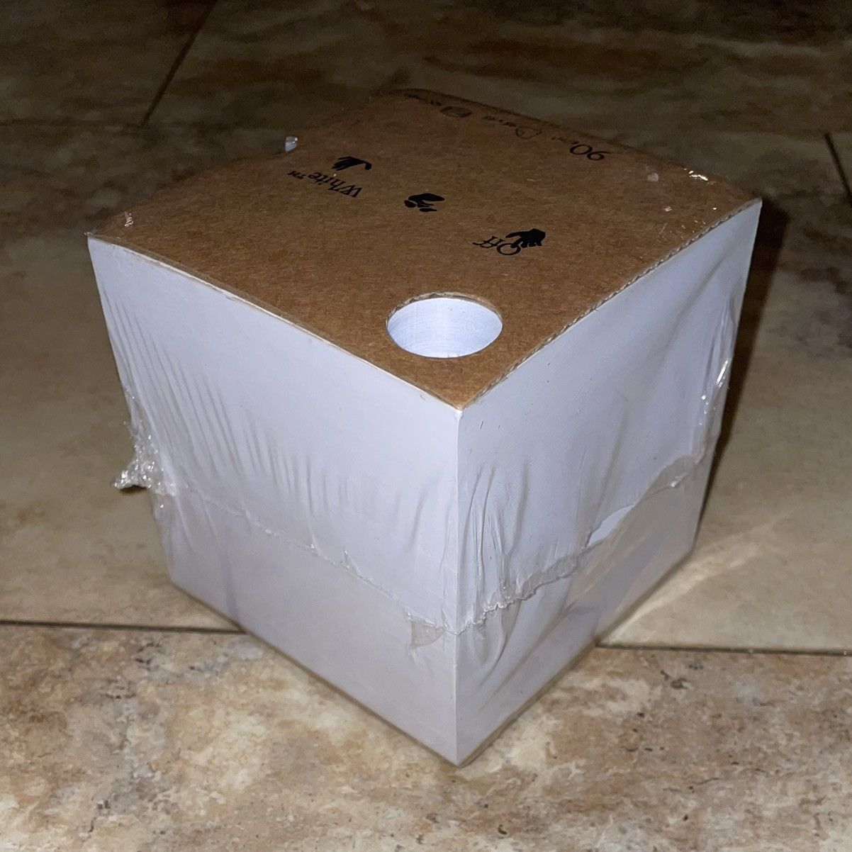 Off-White OFF-WHITE Meteor Note Cube Kraft Brown/White Size ONE SIZE - 2 Thumbnail