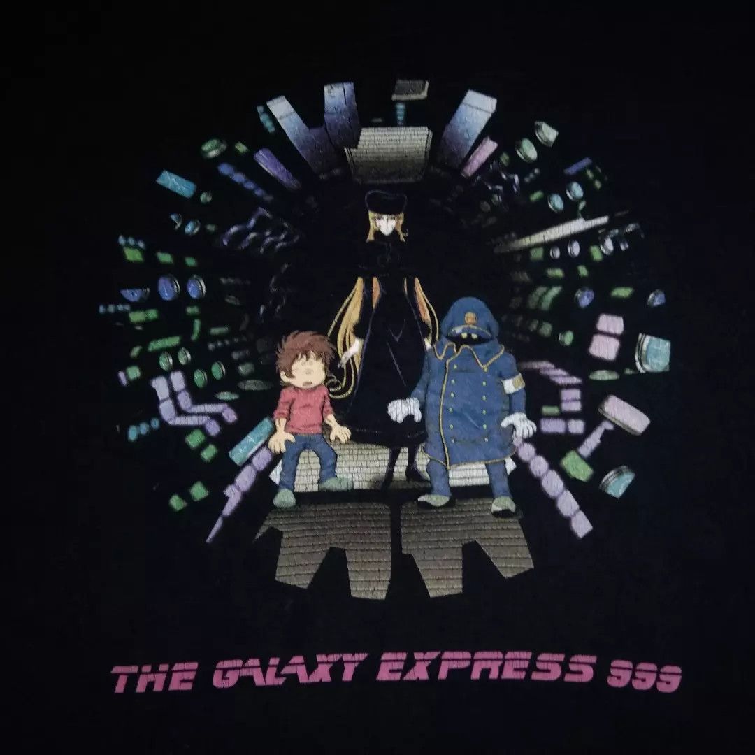 Japanese Brand Galaxy Express 999 tshirt anime classic retro 🚂🌌 Size US M / EU 48-50 / 2 - 1 Thumbnail