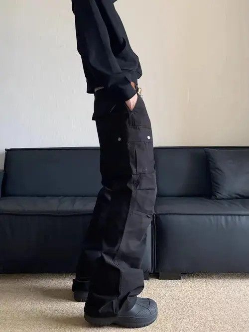 VIBE Black Stacked Flare Denim Jeans Size US 32 / EU 48 - 5 Thumbnail