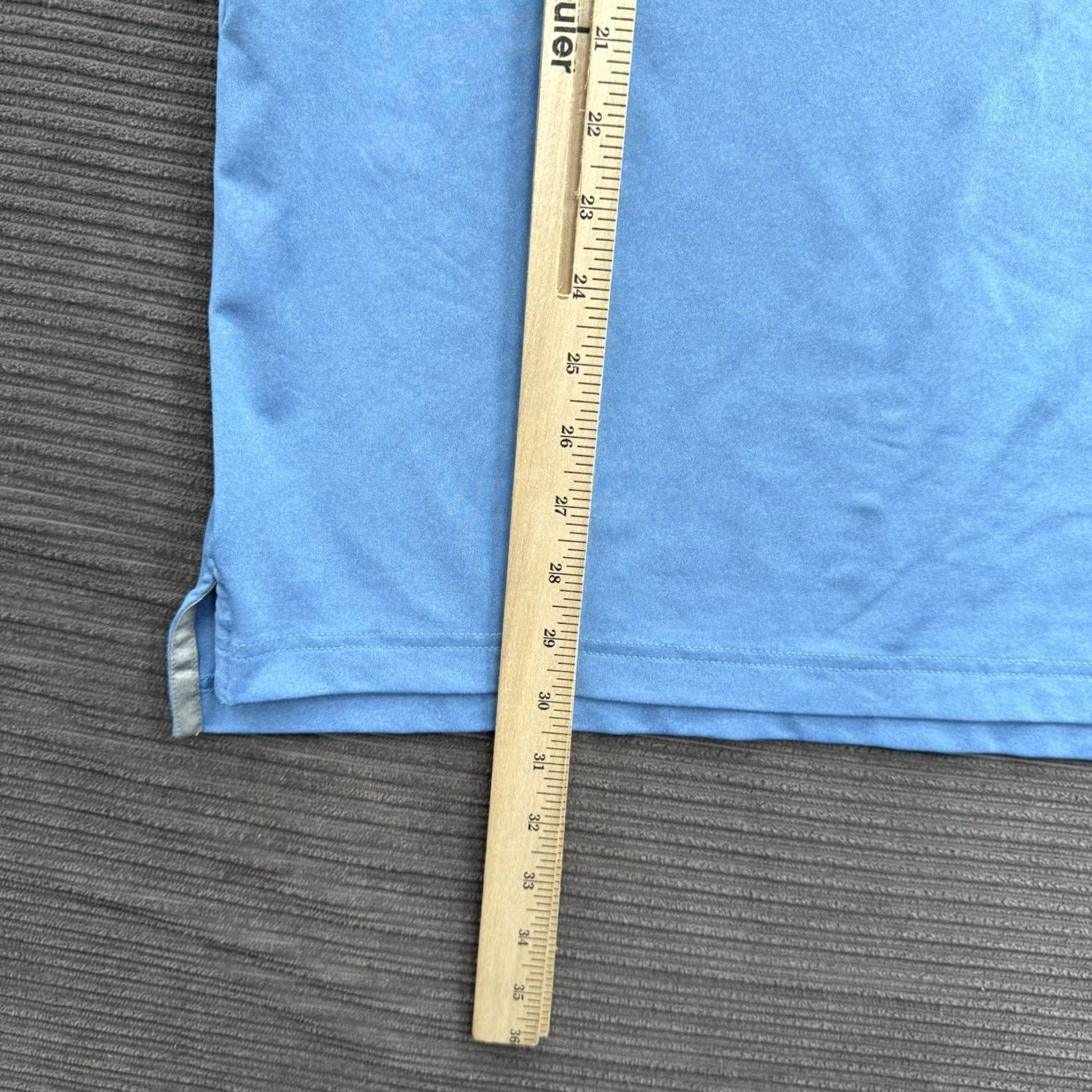 johnnie-O johnnie-O Polo Shirt Men XL Blue Polyester Golf Polo Shirt Sports Preppy Men’s Regular Fit 52in Chest Short Sleeve Size US XL / EU 56 / 4 - 6 Thumbnail