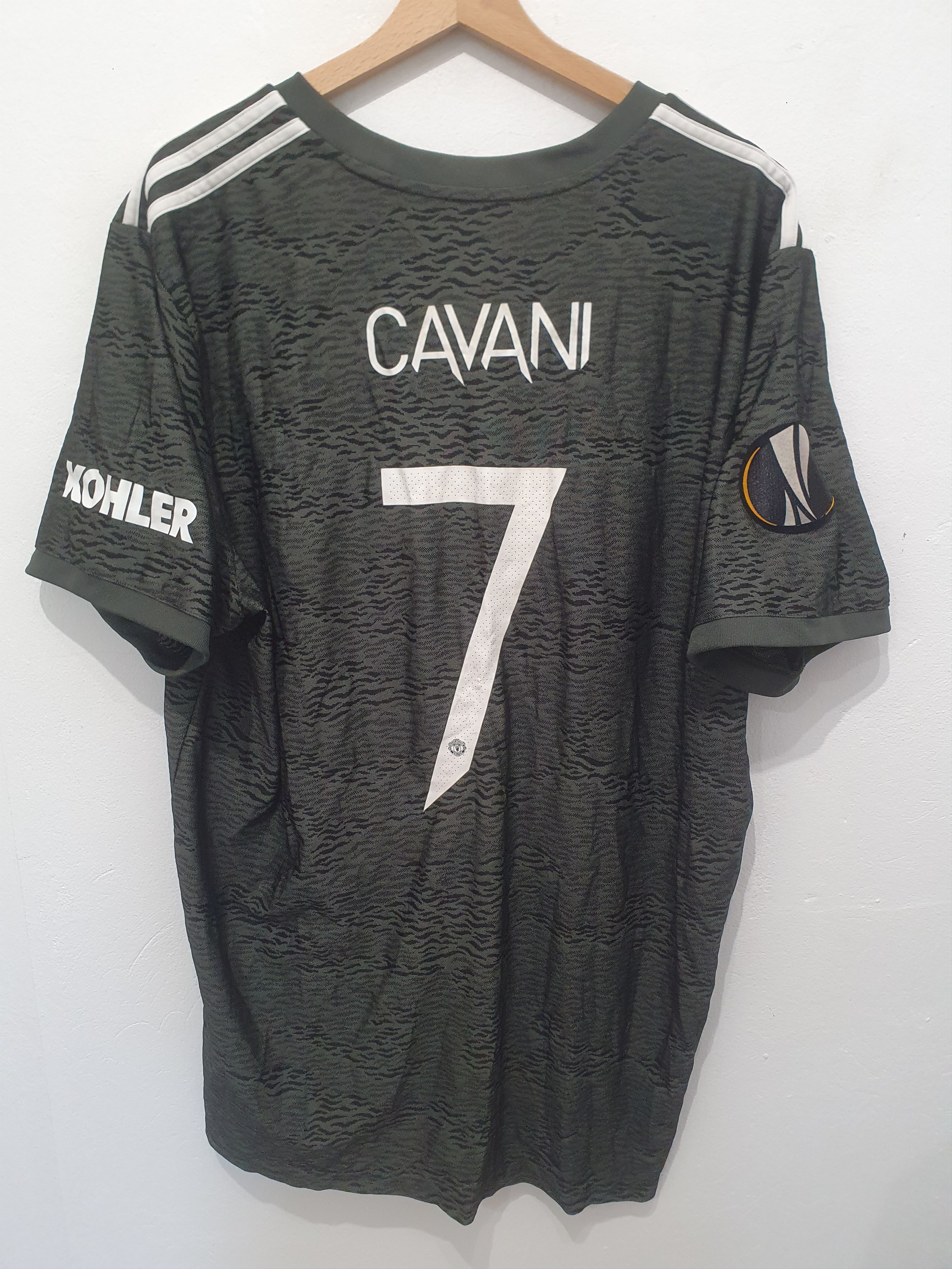 image of Cavani Manchester United 2020 Size 2Xl Adidas Jersey, Men's