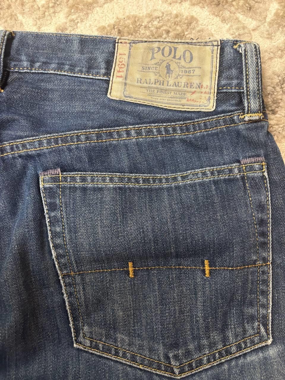 Polo Ralph Lauren Polo Ralph Lauren Vintage Dark Wash Straight Denim Jeans W32 Size US 32 / EU 48 - 4 Thumbnail