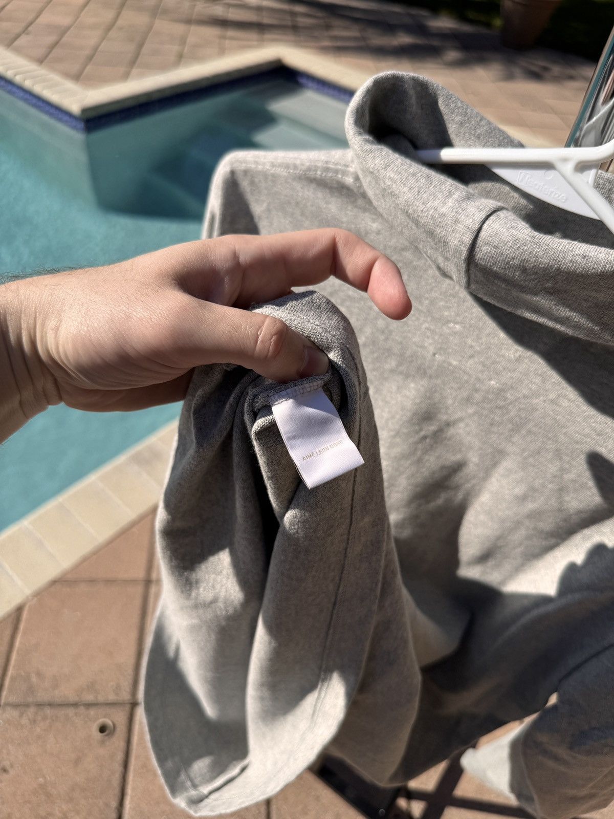 Aime Leon Dore Aime Leon Dore Grey Turtleneck Longsleeve size M Size US M / EU 48-50 / 2 - 7 Thumbnail