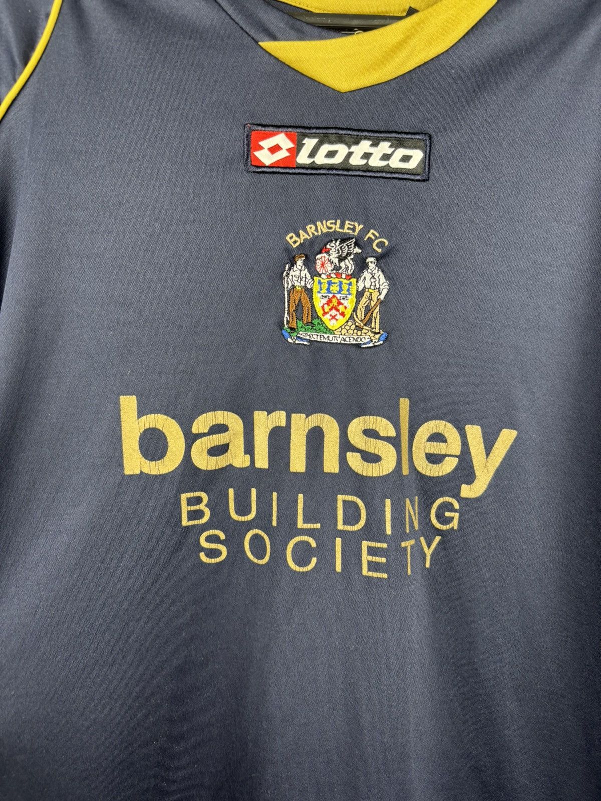 Lotto Sport Barnsley Lotto 2009 vintage soccer jersey S Size US S / EU 44-46 / 1 - 2 Thumbnail