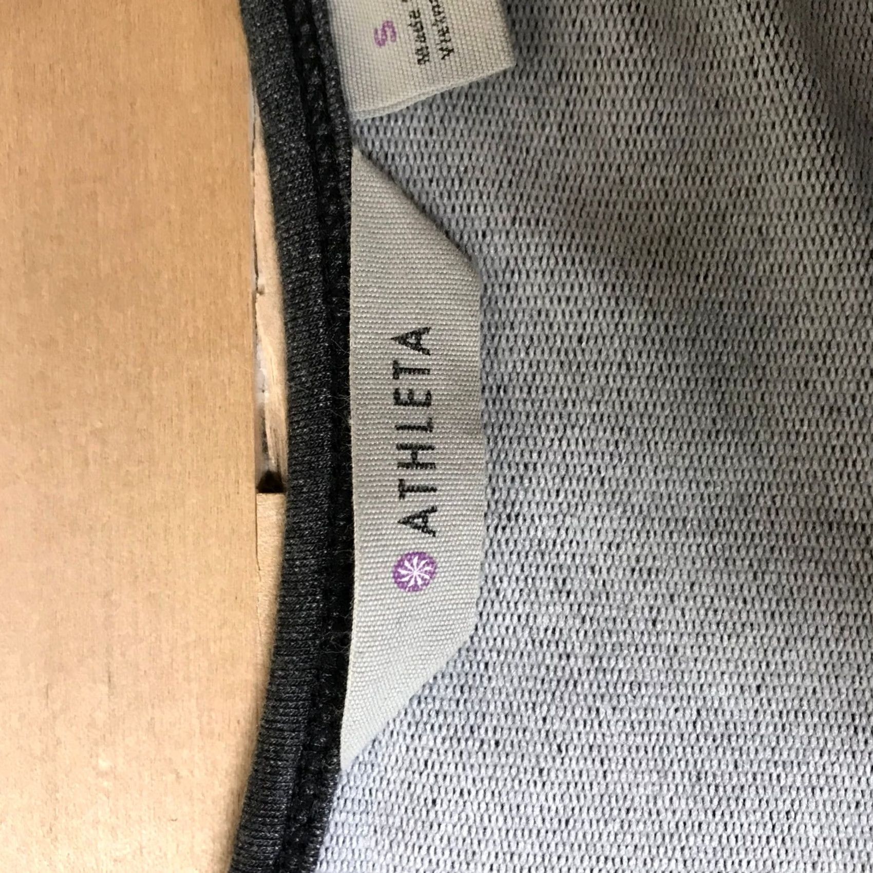 Athleta Athleta Womens Gray Long Sleeve Sweatshirt Mini Dress S Charcoal Size S / US 4 / IT 40 - 7 Thumbnail