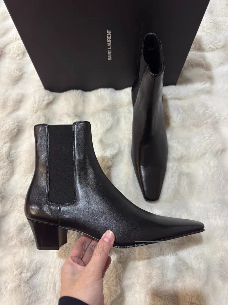 Saint Laurent Paris Saint Laurent Paris Boots Size US 9 / EU 42 - 2 Thumbnail