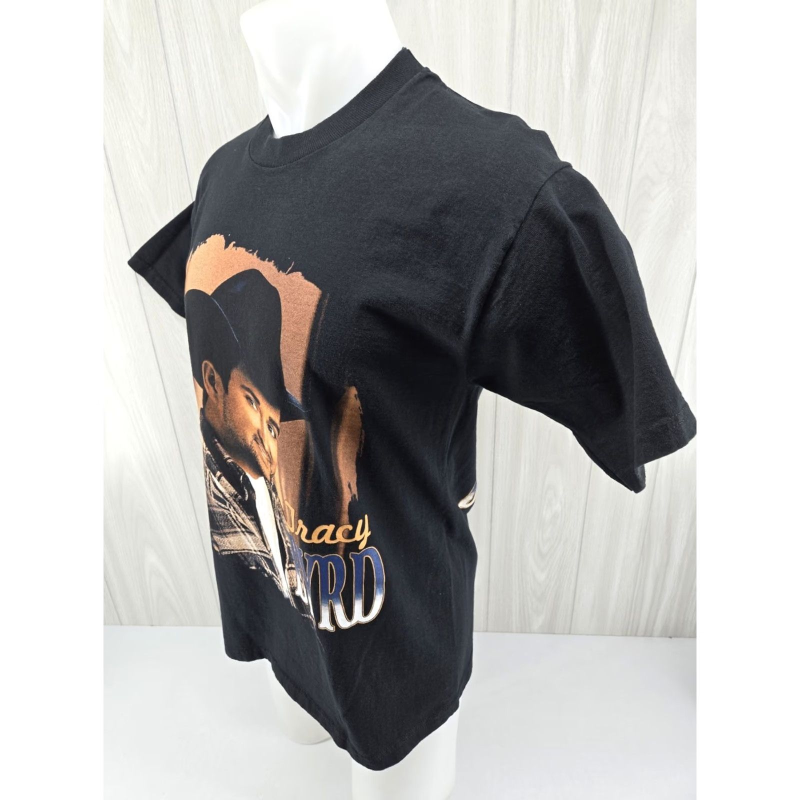 Fruit Of The Loom VINTAGE Tracy Byrd 1998 “I’m From The Country” T Shirt Mens L Black Cotton Logo 90s Tour Mens Size US L / EU 52-54 / 3 - 4 Thumbnail