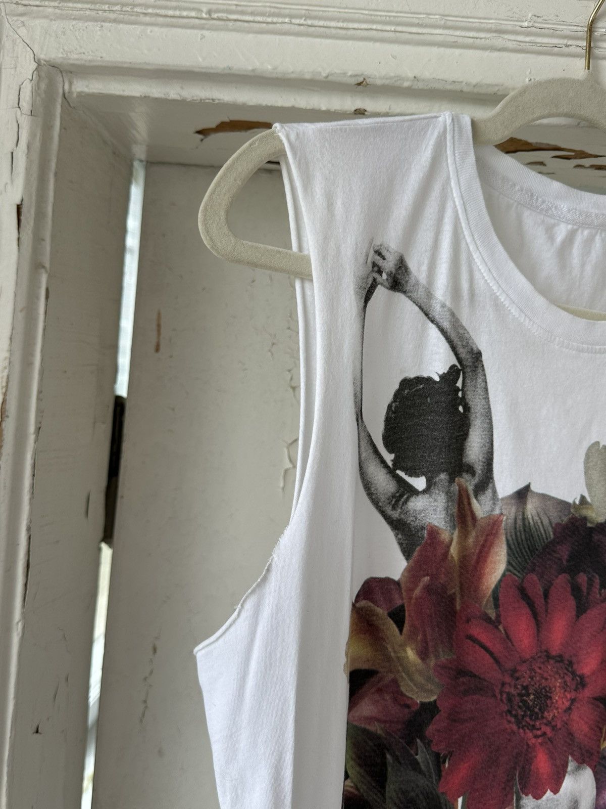 Diesel Vintage Diesel White Printed Top Size US S / EU 44-46 / 1 - 7 Thumbnail
