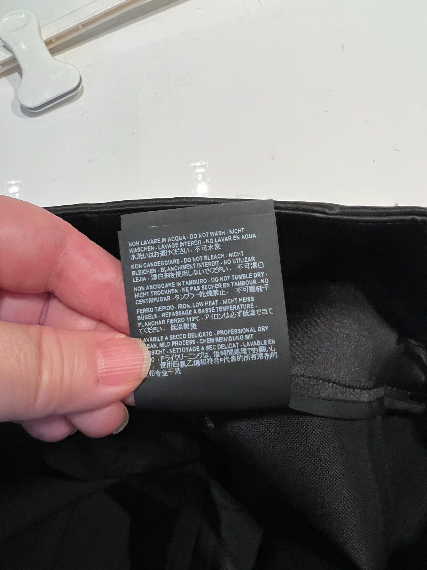 Balenciaga Balenciaga Wool Blend Satin Panel Trousers 36 New Size 25" / US 0 / IT 36 - 9 Thumbnail